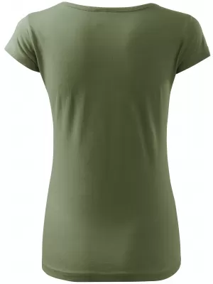 Damen-T-Shirt MALFINI PURE 122 KHAKI