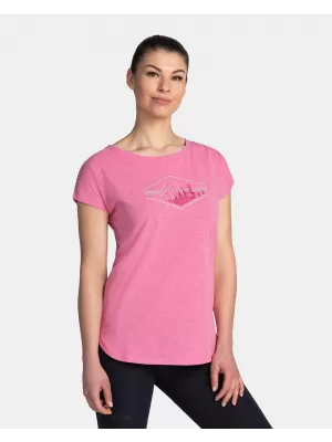 Damen-T-Shirt KILPI NELLIM-W TL0363KI ROSA