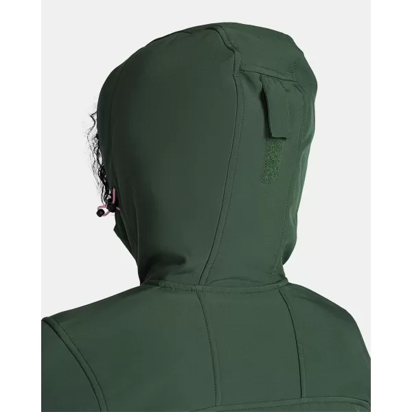  Softshelljacke für Damen KILPI RAVIA-W TL0109KI DUNKELGRÜN 