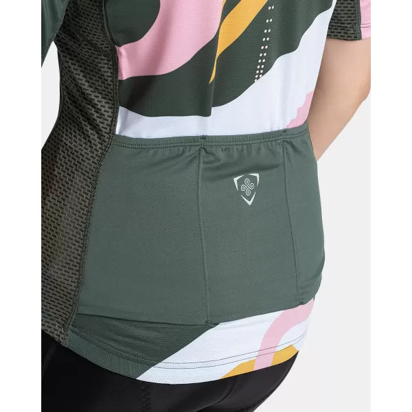  Damen-Radtrikot KILPI RITAEL-W TL0352KI DUNKELGRÜN 