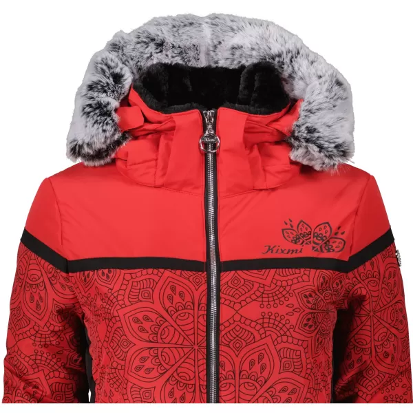  Winterjacke für Damen KIXMI ROXIE ROT 