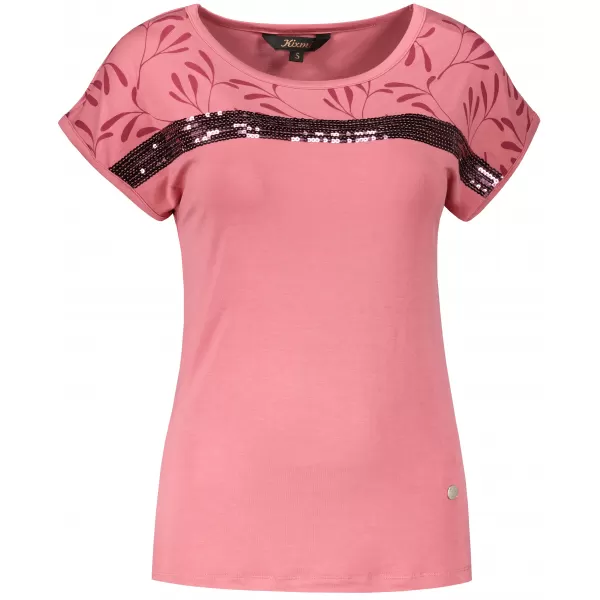  Damen-T-Shirt KIXMI ROSELLA DUNKELPINK 