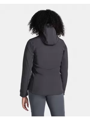 Softshelljacke für Damen KILPI RAVIA-W TL0109KI DUNKELGRAU/BLAU