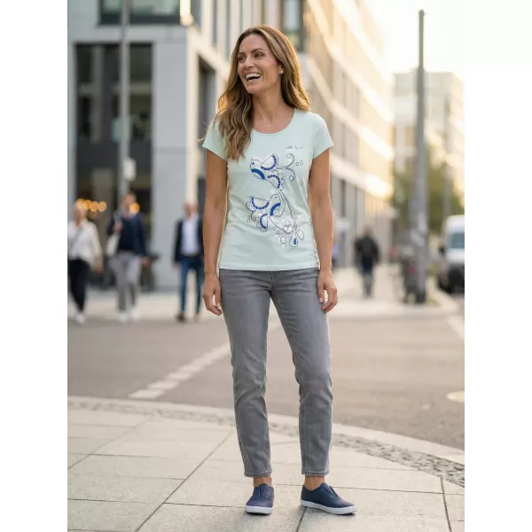  Damen-T-Shirt ALTISPORT ALW179122 FROSTBLAU 