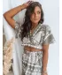 Damen Top DSTREET AZTEC MARK RY2225 GRÜN