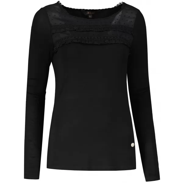  Damen-T-Shirt KIXMI RACHEL SCHWARZ 