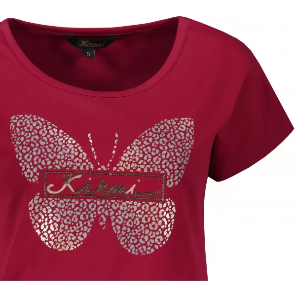  Damen-T-Shirt KIXMI ROSIE BURGUND 