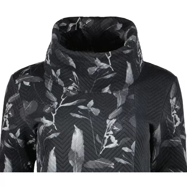  Sweatshirt-Kleid für Damen ALTISPORT BESSIE SCHWARZ 