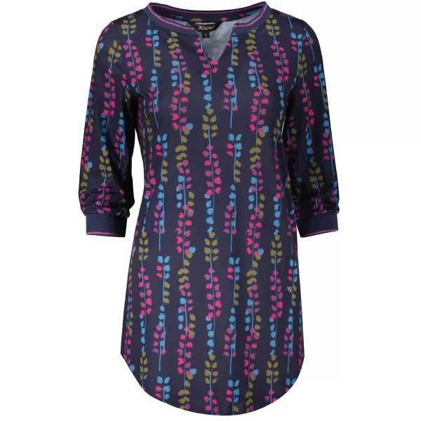 Damen-T-Shirt KIXMI ROSALIA DUNKELBLAU 