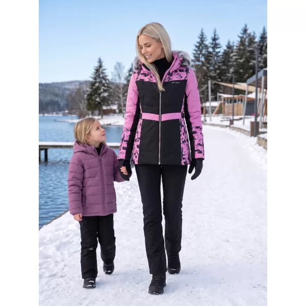  Winterjacke für Damen ALTISPORT BIANCA LILA 