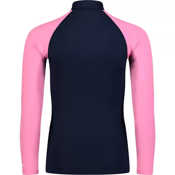 Damen-T-Shirt NORDBLANC WATER NBSLF7865 BLAU/ROSA 