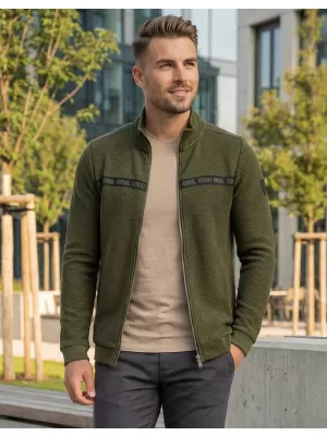 Herren-Sweatshirt KIXMI REUBEN MILITÄR