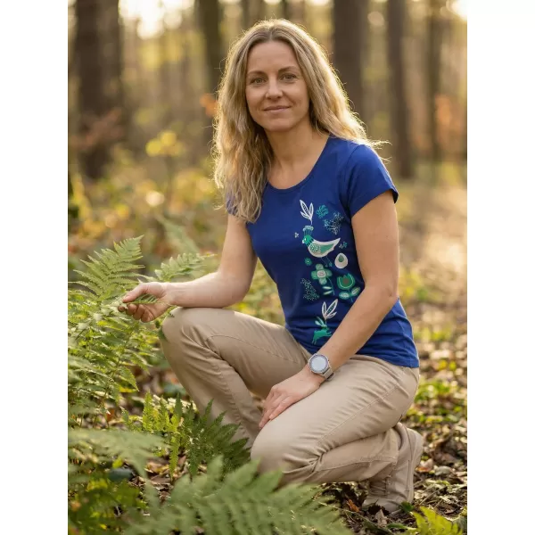  Damen-T-Shirt ALTISPORT ALW175122 KÖNIGSBLAU 