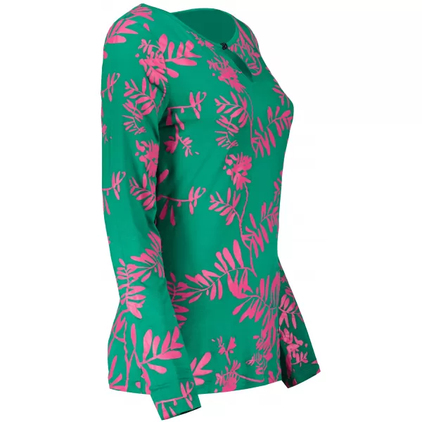  Damen-T-Shirt KIXMI ROAN GRÜN 