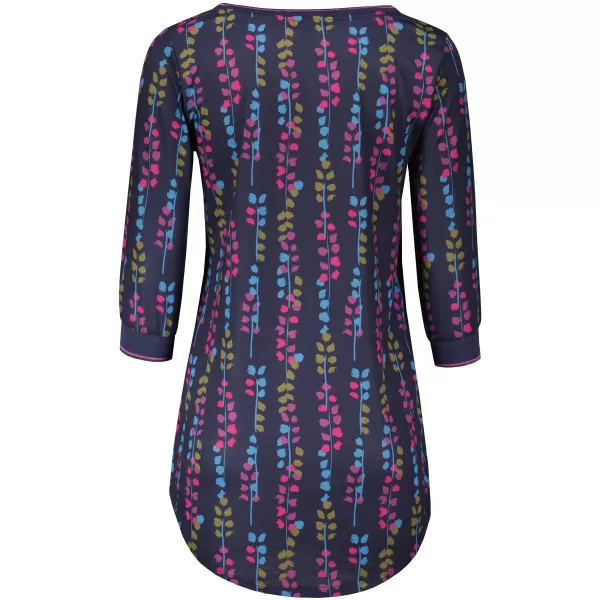  Damen-T-Shirt KIXMI ROSALIA DUNKELBLAU 