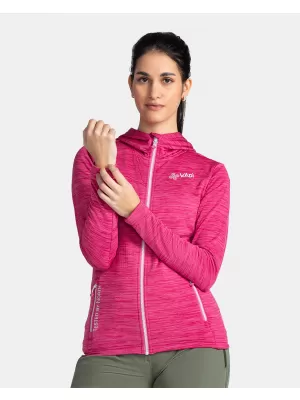 Fleece-Sweatshirt für Damen KILPI SEVELEN-W TL0203KI ROSA