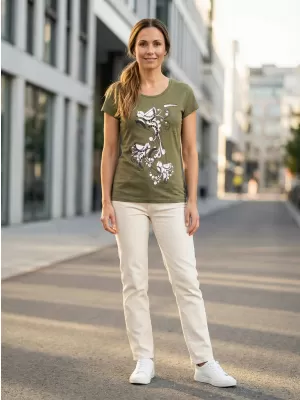 Damen-T-Shirt ALTISPORT ALW179122 KHAKI