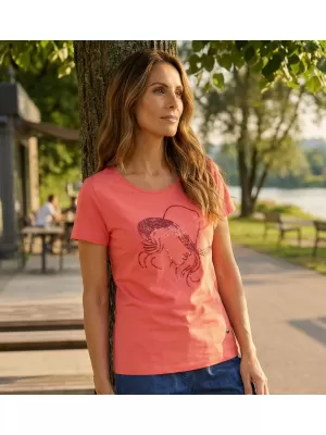 Damen-T-Shirt KIXMI ROCCA KORALLE
