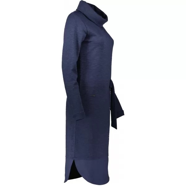 Sweatshirt-Kleid für Damen KIXMI RENIE DUNKELBLAU 