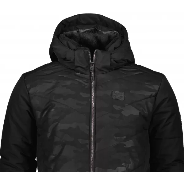  Herren-Winterjacke KIXMI RIPLEY SCHWARZ 