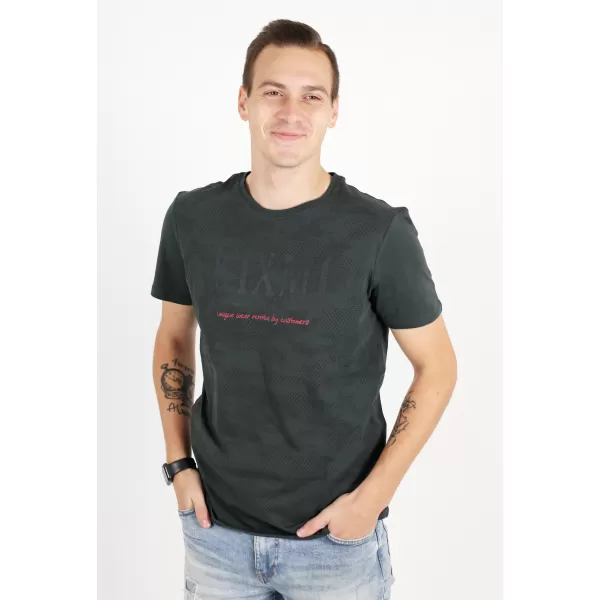  Herren-T-Shirt KIXMI RADLY DUNKELGRAU 