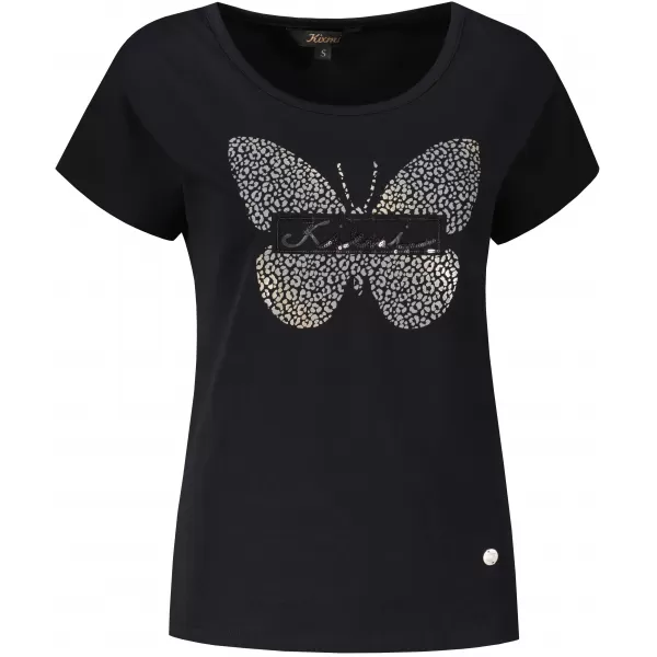  Damen-T-Shirt KIXMI ROSIE SCHWARZ 