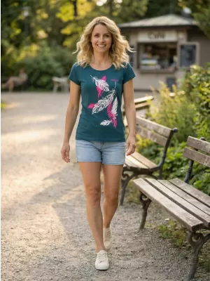 Damen-T-Shirt ALTISPORT ALW178122 KEROSIN