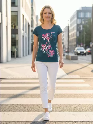 Damen-T-Shirt ALTISPORT ALW179122 KEROSIN