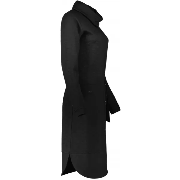  Sweatshirt-Kleid für Damen KIXMI RENIE SCHWARZ 