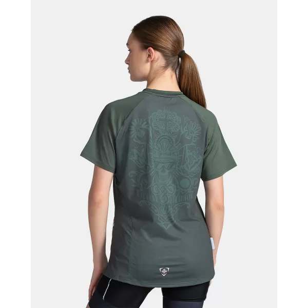  Damen-Radtrikot KILPI REMIDO-W TL0355KI DUNKELGRÜN 