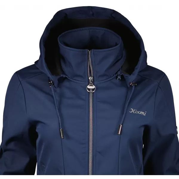  Softshell-Mantel für Damen KIXMI RITA DUNKELBLAU 