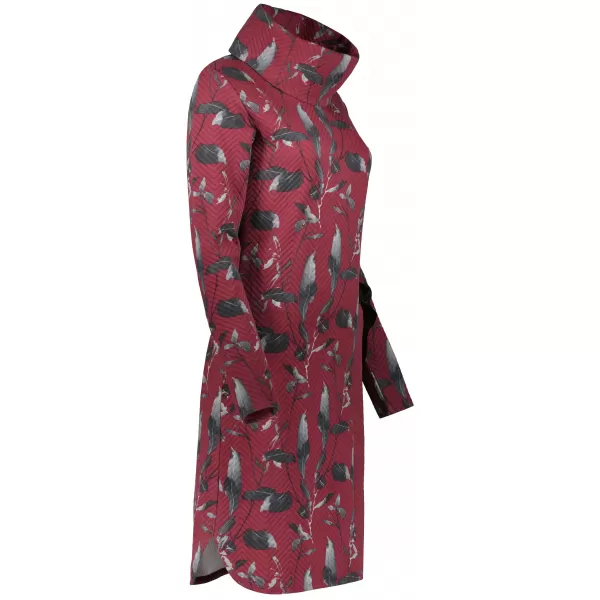  Sweatshirt-Kleid für Damen ALTISPORT BESSIE BURGUND 