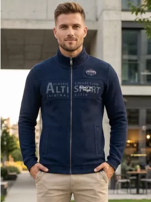 Herren-Sweatshirt ALTISPORT BLAKE DUNKELBLAU