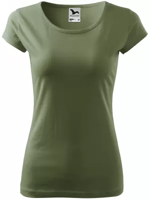 Damen-T-Shirt MALFINI PURE 122 KHAKI
