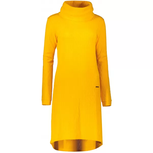  Sweatshirt-Kleid für Damen KIXMI RIVA GELB 