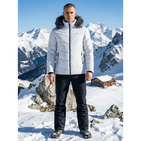  Herren-Winterjacke ALTISPORT BALDER HELLGRAU 