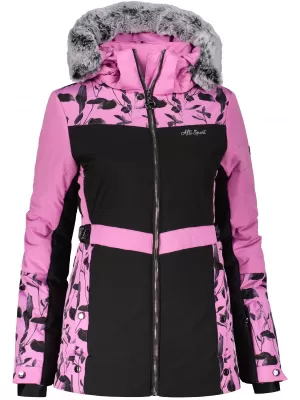 Winterjacke für Damen ALTISPORT BIANCA LILA