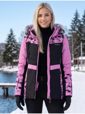 Winterjacke für Damen ALTISPORT BIANCA LILA