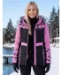 Winterjacke für Damen ALTISPORT BIANCA LILA