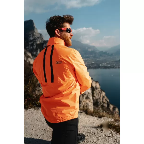  Sportjacke für Herren NORDBLANC SECURED NBSJM7898 SCHOCKIERENDES ORANGE 