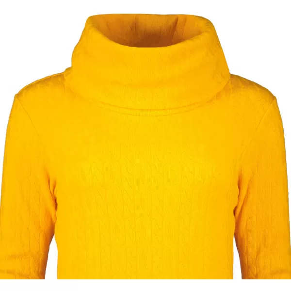  Sweatshirt-Kleid für Damen KIXMI RIVA GELB 