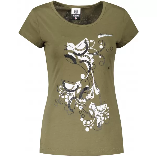  Damen-T-Shirt ALTISPORT ALW179122 KHAKI 