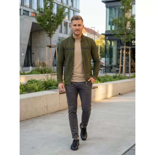  Herren-Sweatshirt KIXMI REUBEN MILITÄR 