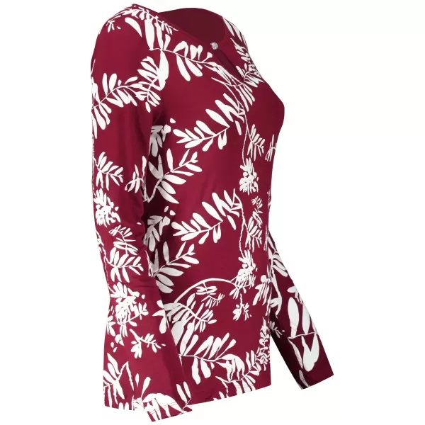 Damen-T-Shirt KIXMI ROAN BURGUND 