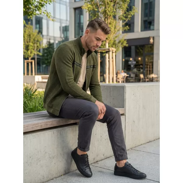  Herren-Sweatshirt KIXMI REUBEN MILITÄR 