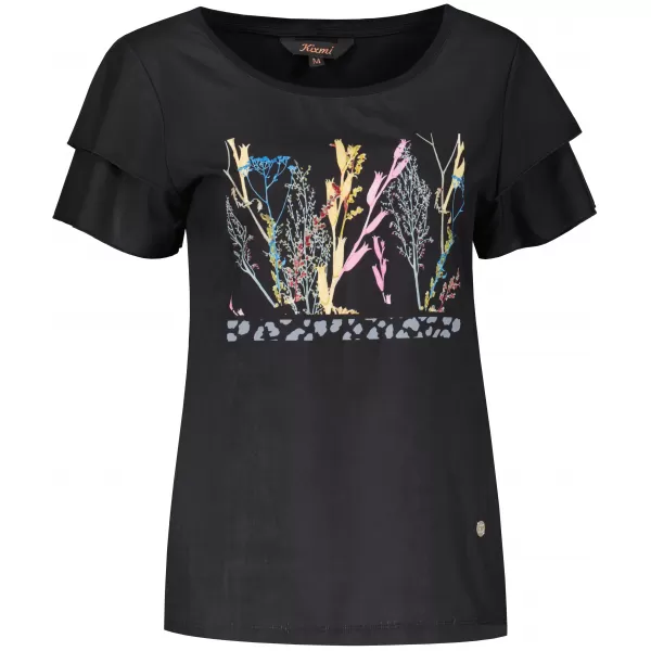  Damen-T-Shirt KIXMI RIANNA SCHWARZ 