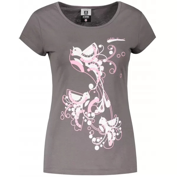  Damen-T-Shirt ALTISPORT ALW179122 STAHLGRAU 