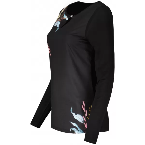  Damen-T-Shirt KIXMI RENANA SCHWARZ 