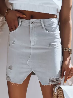 Damen -Jeansrock DSTREET FUSIM CY0386 GRAU