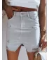 Damen -Jeansrock DSTREET FUSIM CY0386 GRAU